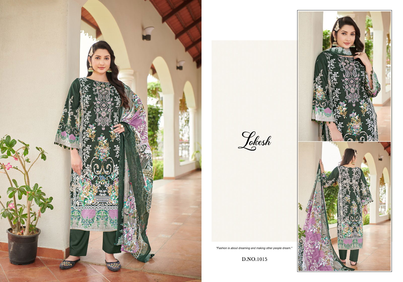 Muskan By Lokesh Cemric Cotton Printed Dress Material Exporters In India
